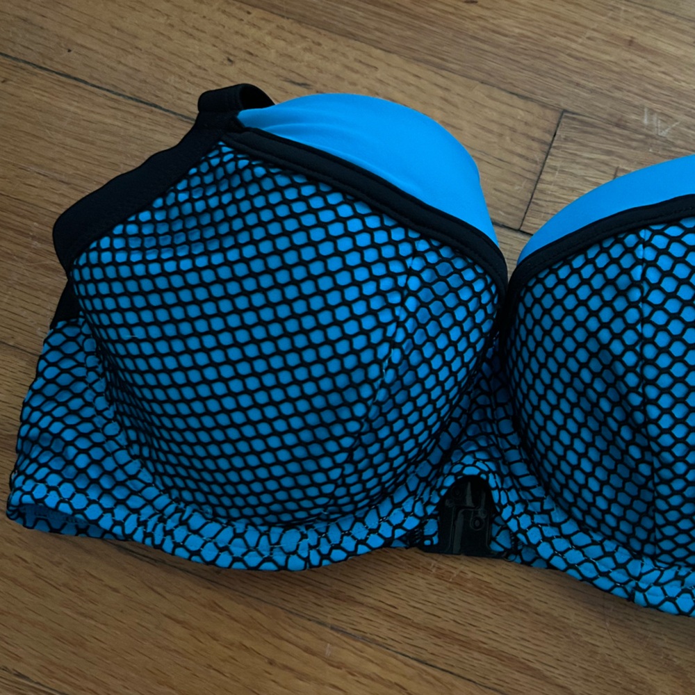 Curvy Kate Catch of the Day Padded Balcony Bikini (36DDD; NWT)